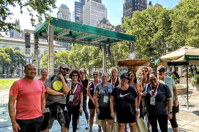 1 Hour Morning Walking Tour in Times Square NYC - The seasonal park stop: skating in winter, movie nights in summer
