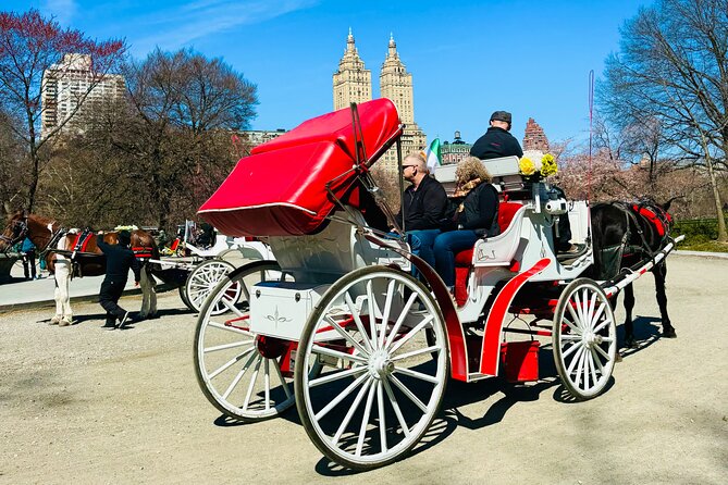 45 min Long VIP Central park carriage ride - Strawberry Fields and Tavern on the Green: Two Different Kinds of Famous
