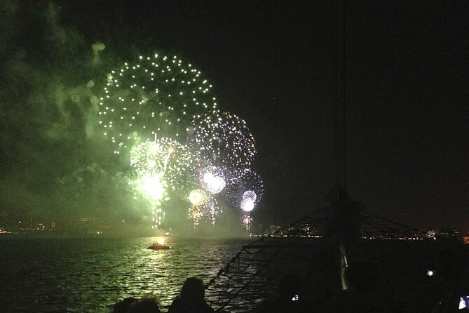 4th of July Fireworks on Clipper City Tall Ship - Seating and crowding: the reality of fireworks on a ship