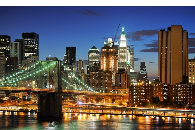 75-Minutes NYC Sightseeing Night Double Decker Bus Tour - Williamsburg Bridge: Long Spans and Long-Look Photo Moments