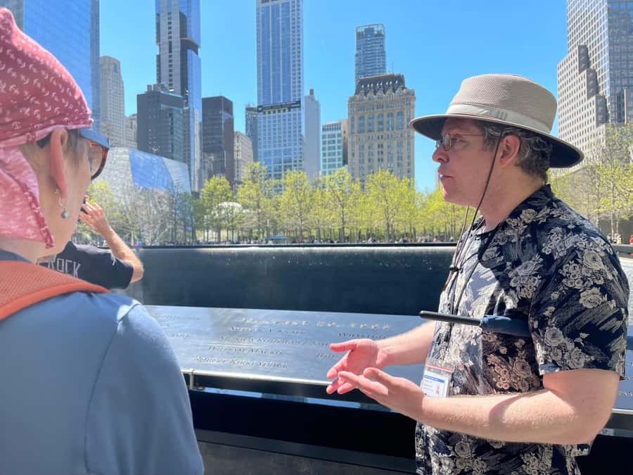 9/11 Ground Zero Walking Tour - Twin Towers footprints and what you learn from the pools