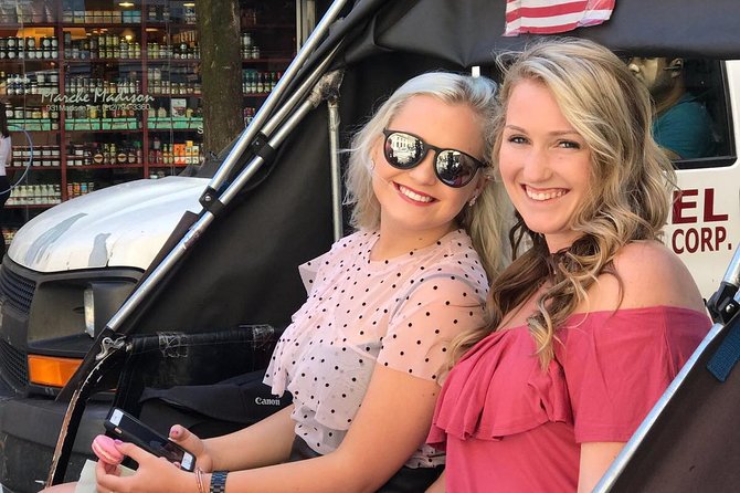 90 min NYC Private Gossip Girl Pedicab Tour - What “private” really means on this route
