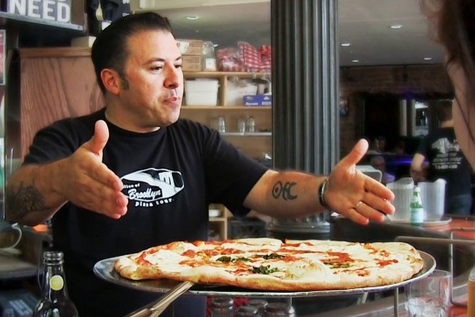 A Slice of Brooklyn Pizza Tour - The Brooklyn Army Terminal stop and the Elvis-in-1958 detail
