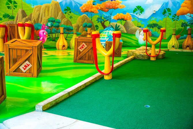 American Dream Angry Birds Indoor Mini Golf Ticket - Who this mini golf ticket suits best