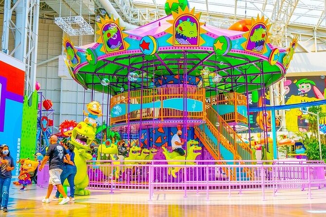 American Dream Nickelodeon Universe Indoor Theme Park Ticket - Lockers for thrill rides: the small detail that prevents big stress