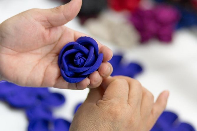 Behind The Scenes Factory Tour - M&S Schmalberg Flowers - A Garment District Factory Where Fabric Flowers Become Fashion