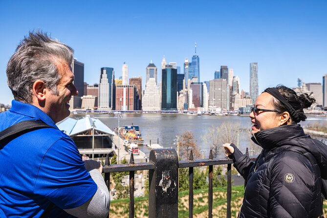 Brooklyn Bridge & DUMBO Food Tour: Local Eats & Landmarks - Under the Manhattan Bridge at the DUMBO Archway: Art, Space, and Street Energy
