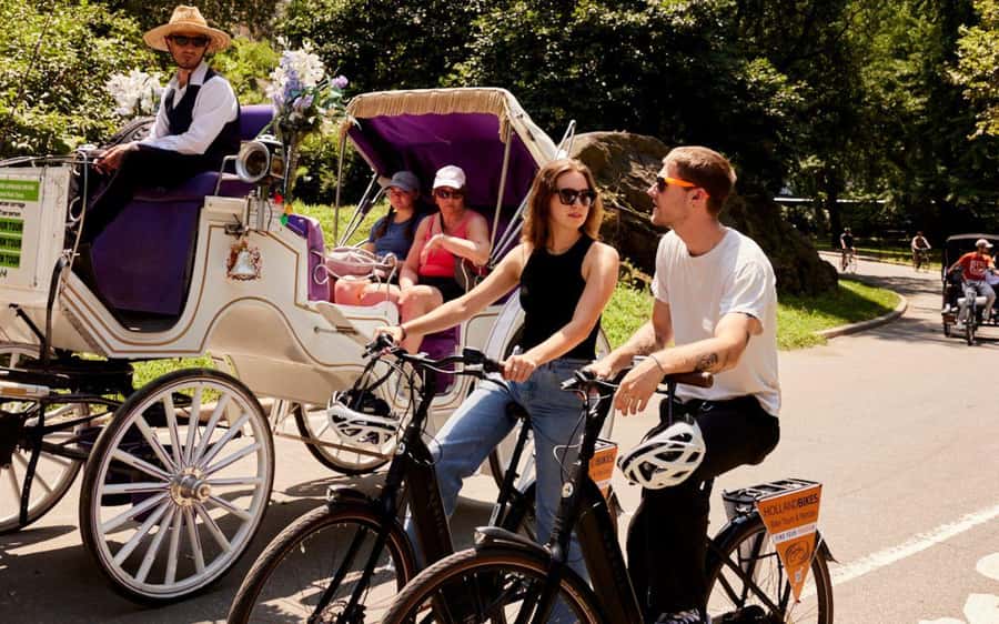 Central Park Bike Tour with Authentic Dutch Bikes or Ebikes! - Belvedere Castle Area: When the View Is Part of the Lesson