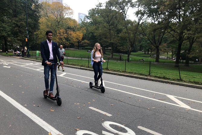 Central Park Electric Scooter Rentals - What you get with every rental (and what’s missing)