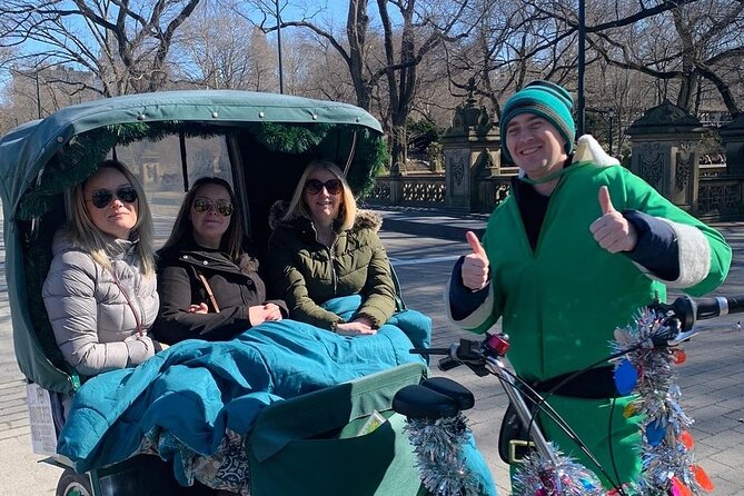 Central Park Guided Pedicab Tours - The 1-hour ride: Central Park’s biggest names, bridges, and photo moments