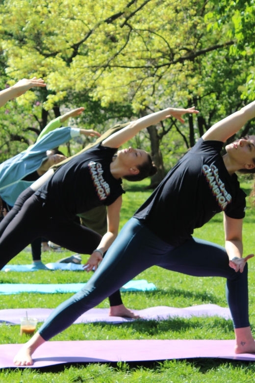 Central Park: Highest Rated Yoga Class in New York City! - Finding Le Pain Quotidien above Sheep Meadow (and why the meeting point matters)