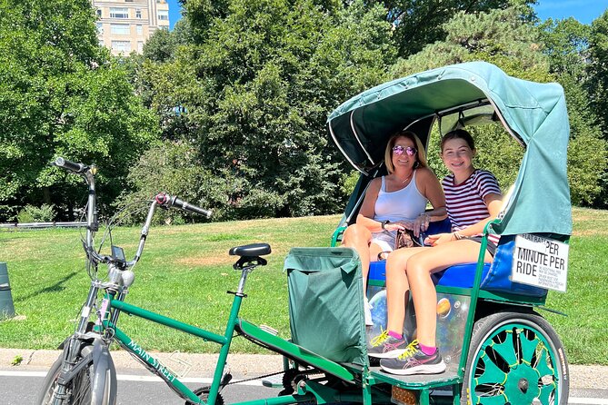 Central Park Movie Locations and Celebrity Homes Pedicab Tour - Why a private pedicab works so well in Central Park