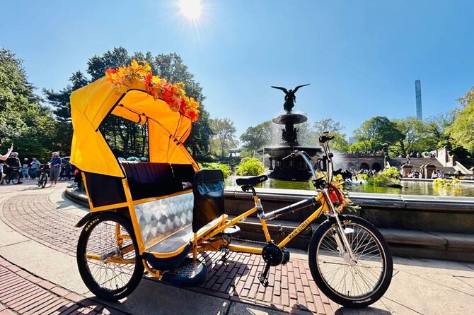 Central Park Movie Locations Pedicab Tour - Bethesda Fountain: the iconic anchor with movie credibility