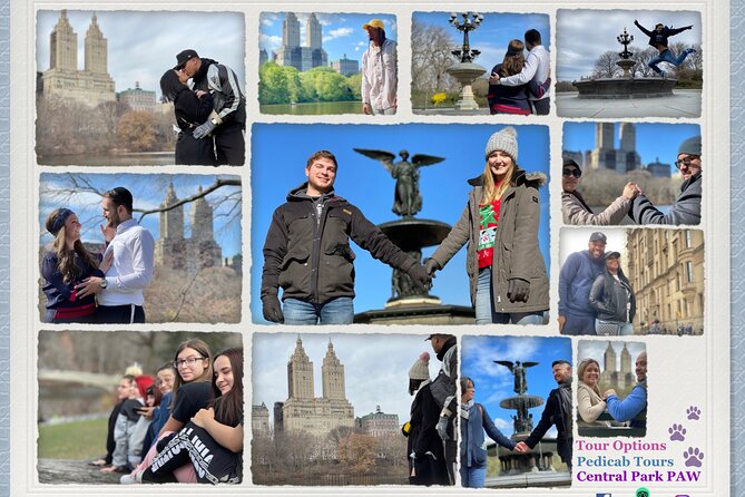 Central Park PAW Pedicab Tour - Where you meet near 7th Avenue and W 58th Street