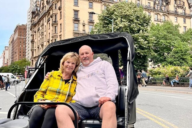 Central Park Pedicab Guided Tour - Cherry Hill Fountain, Bow Bridge, and the Friends / Spider-Man connections
