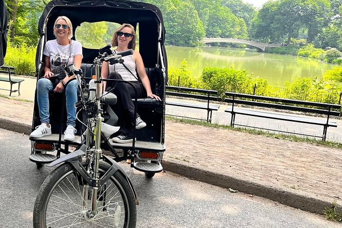 Central Park Pedicab Guided Tour - The Plaza, Manhattan Mall, and other built-in cinematic photo cues
