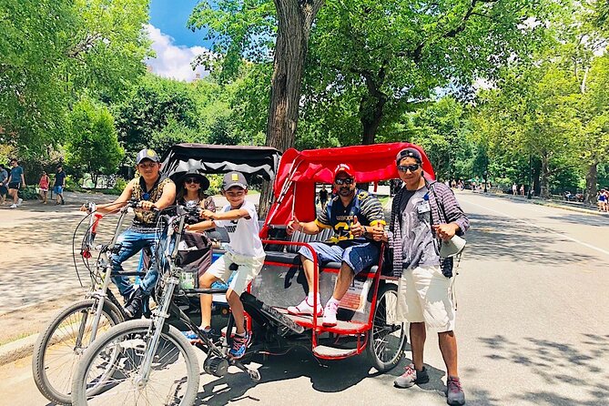 Central Park Pedicab Guided Tours - 1, 1.5 & 2Hrs - Jacqueline Kennedy Onassis Reservoir and Shakespeare Garden