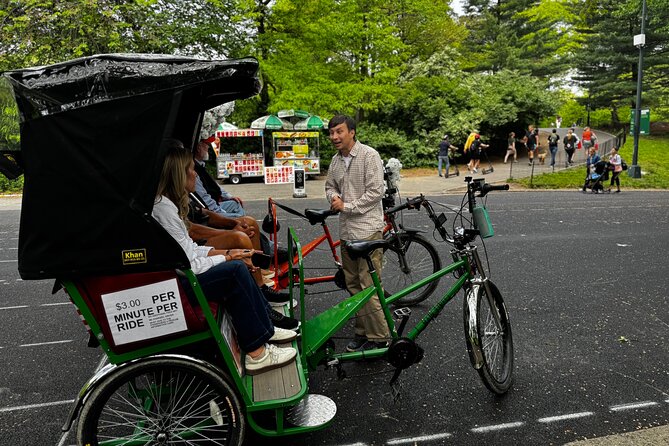 Central Park Pedicab Guided Tours with Theater - Wollman Rink and Gapstow Bridge: quick stops with big movie credentials