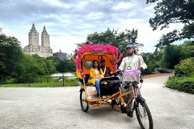 Central Park Pedicab Tour– Top Highlights - The heart of the experience: Ali, Adam, Dil, and the phone-clip storytelling