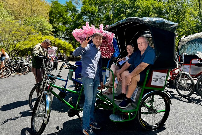 Central Park Pedicab Tours - History and Movie Locations - Why a Central Park pedicab beats walking
