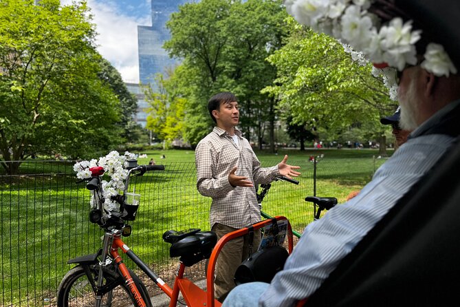Central Park Pedicab Tours - History and Movie Locations - Bridges, the Lake, and movie scenes you can spot fast