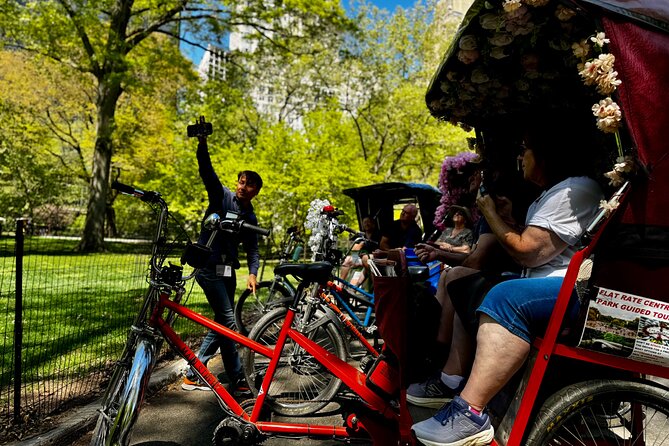 Central Park Pedicab Tours - History and Movie Locations - Carousels, chess tables, and family history that feels real