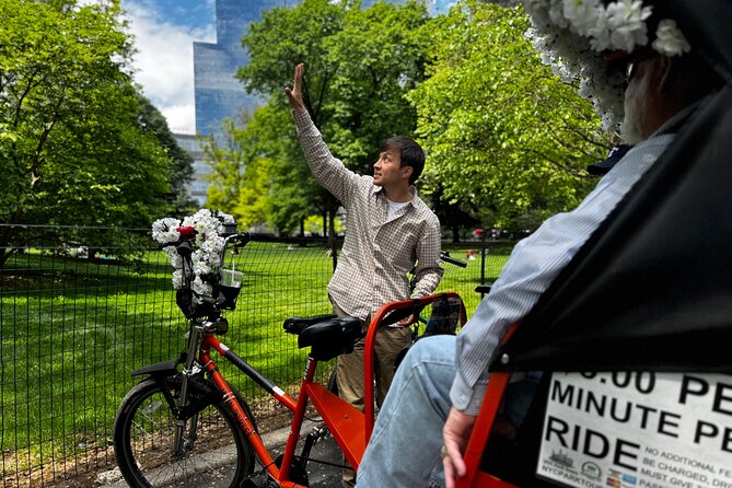 Central Park Pedicab Tours - History and Movie Locations - Two-hour add-on: Alice in Wonderland, Cleopatra’s Needle, and Belvedere views