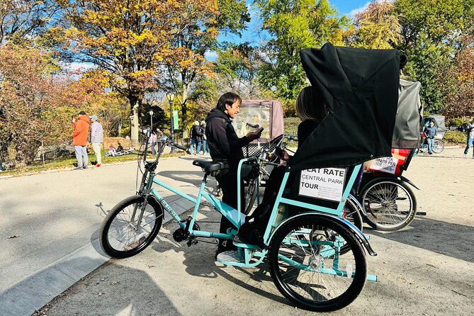Central Park Private Pedicab Tour (2hrs) - Guide style and photo help: how you’ll actually spend your minutes