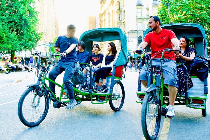Central Park Private Pedicab Tour - Comfort tips: blankets in winter and a ride you can actually manage