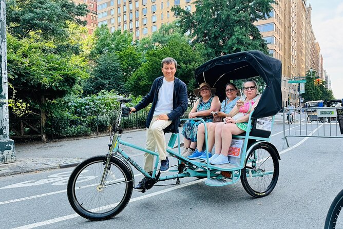 Central Park Private Pedicab Tour (60 mins) - Strawberry Fields: John Lennon Memorial and the Peace Message