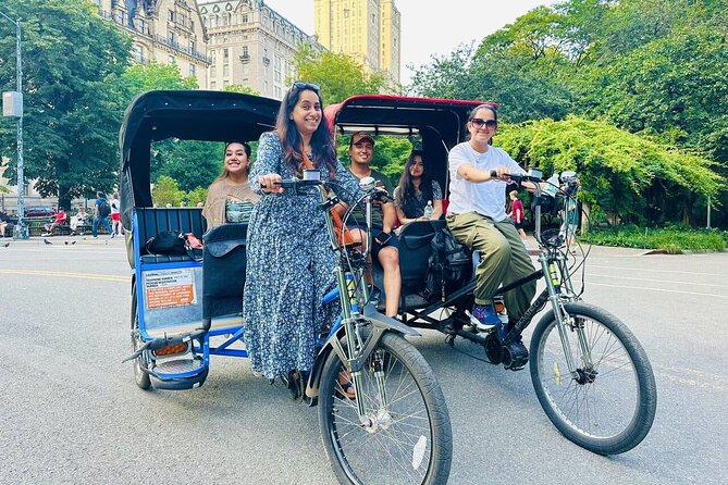 Central Park Private Pedicab Tour - The full route: what you’ll see from the carousel to the reservoir