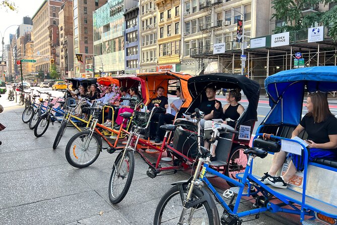 Central Park privet pedicab delux tour -1 hour - Stop 2: Wollman Rink views plus Victorian Garden (and film-credit vibes)