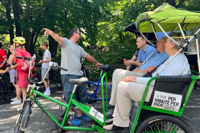 Central Park privet pedicab delux tour -1 hour - Stop 3: Bethesda Fountain and the movie-famous tunnel ceilings