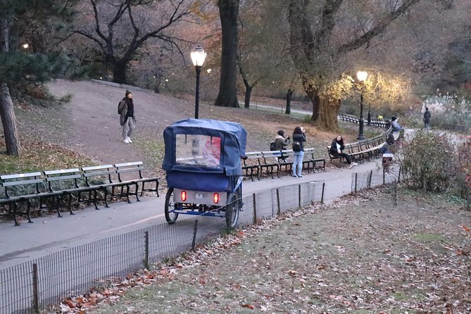 Central park Tour happy hour Pedicab tour - How the route works: Central Park cruising plus useful Midtown drop-offs