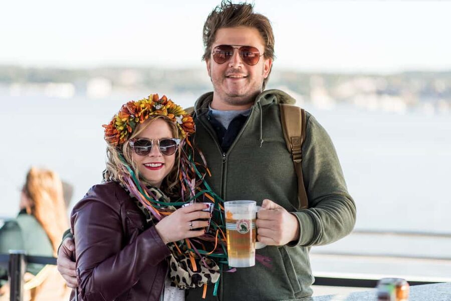 Circle Line: Bear Mountain Foliage & Oktoberfest Cruise NYC - Hudson River views plus Oktoberfest fun, without the stress