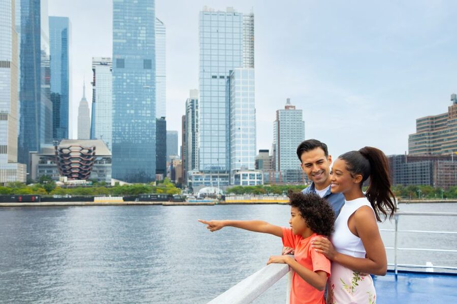 City Cruises New Jersey: NYC Buffet Lunch or Dinner Cruise - Onboard Fun: DJ Music, Games, and How It Feels Without Pressure