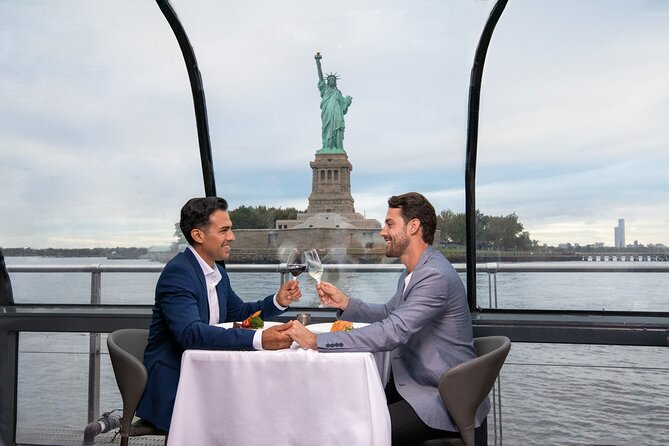 City Cruises New York Bateaux Premier Lunch Cruise - Down the Hudson: Whitney, One World Trade Center, and the Lady Liberty payoff