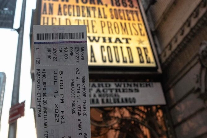 Drama and Discourse in New York Theatre - Why the small group (max six) changes the whole experience