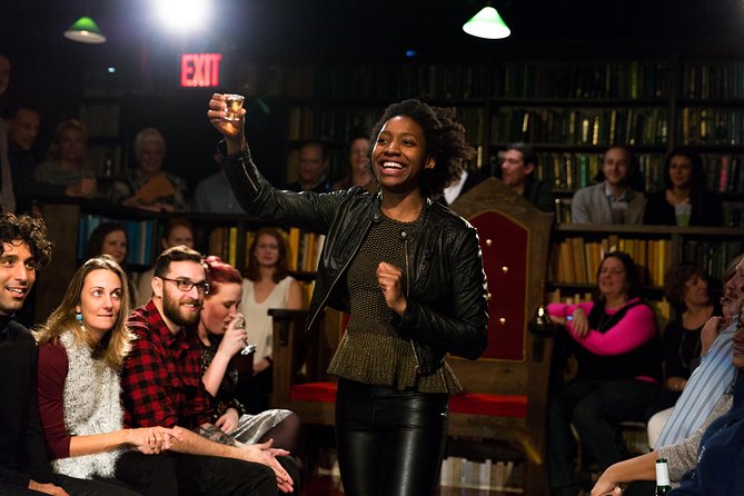 Drunk Shakespeare Ticket NYC - The heart of Drunk Shakespeare: five actors, Shakespeare dialogue, and real improv