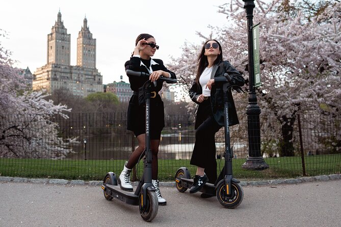 Electric Scooter Rental NYC - Central Park and beyond: using your map to ride the city your way