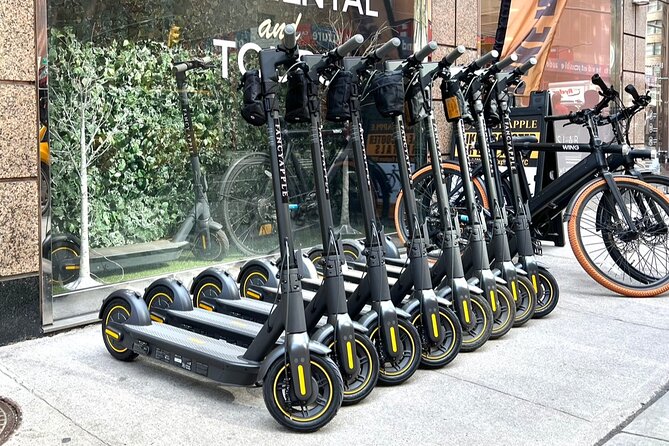 Electric Scooter Rental NYC - What you’ll have with you (and what it means while you ride)