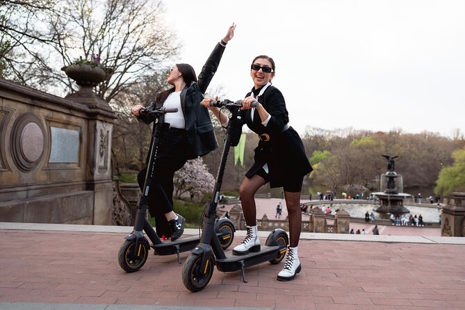 Electric Scooter Rental NYC - Start at 870 7th Ave: Manhattan access and Brooklyn drop-off options