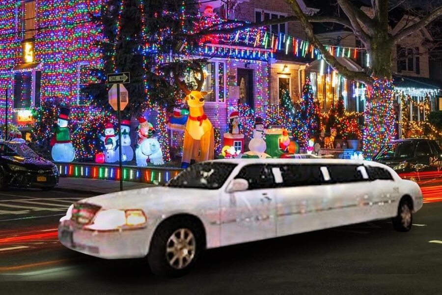 From Manhattan: Private Brooklyn Christmas Tour by Limousine - Manhattan pickup and your private limousine ride