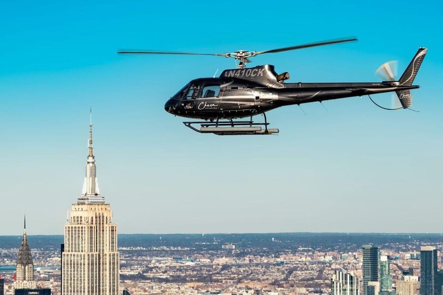 From New Jersey: NYC Skyline Helicopter Tour - From Essex County Airport in Fairfield: The NJ Start That Shapes Your Day