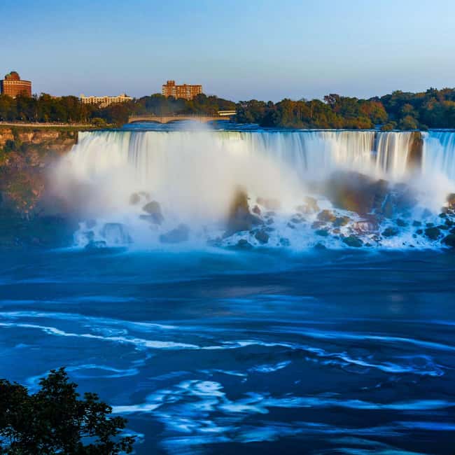 From New York City: Niagara Falls Guided Tour - Meeting Point and Timing: Sheraton to Niagara Morning, Then Back After Lunch