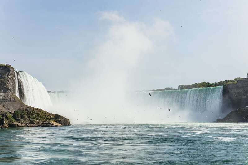 From New York City: Niagara Falls One Day Tour - The Night Light Show (and Fireworks When They’re Running)