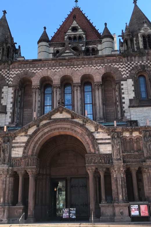 From NYC: Boston, Cambridge & Freedom Trail Day Tour - Copley Square and Boston Public Library: classic Boston in tight time