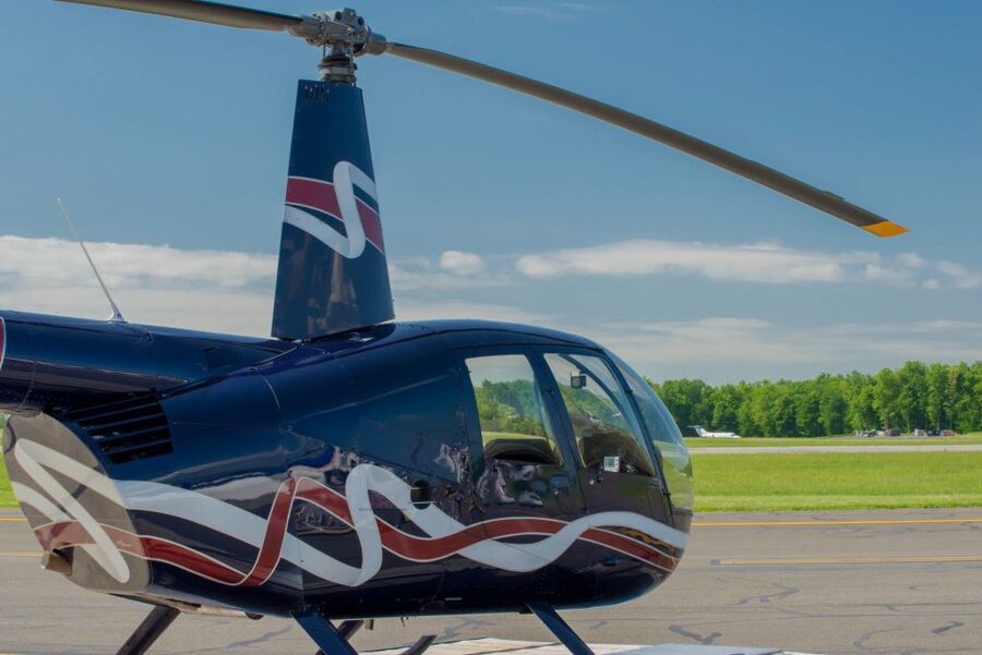 From Westchester: New York Helicopter Piloting Experience - Where you fly: Westchester, Hudson River, and the NYC skyline from a distance