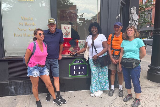 Greenwich Village Soho Little Italy/Paris Chinatown Walking Tour - Little Paris sign: why a French enclave is forming