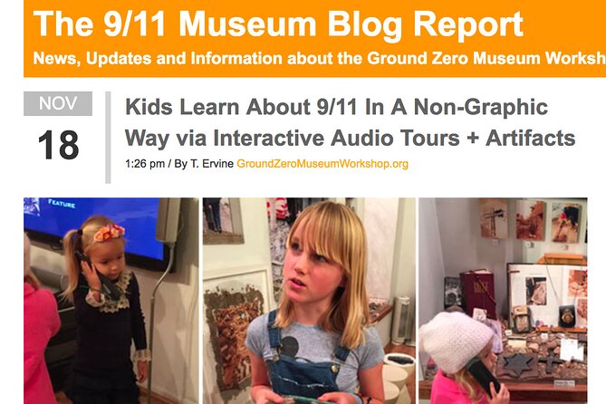 Ground Zero Museum Workshop Tour - Tour Rules That Affect Your Comfort (And Your Photos)